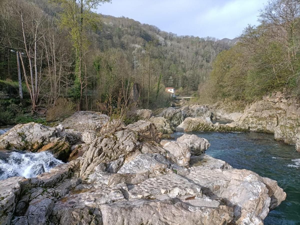 La Salmonera Cangas De Onis Caño Exteriör bild