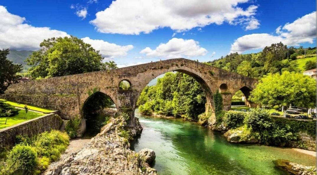 La Salmonera Cangas De Onis Caño Exteriör bild