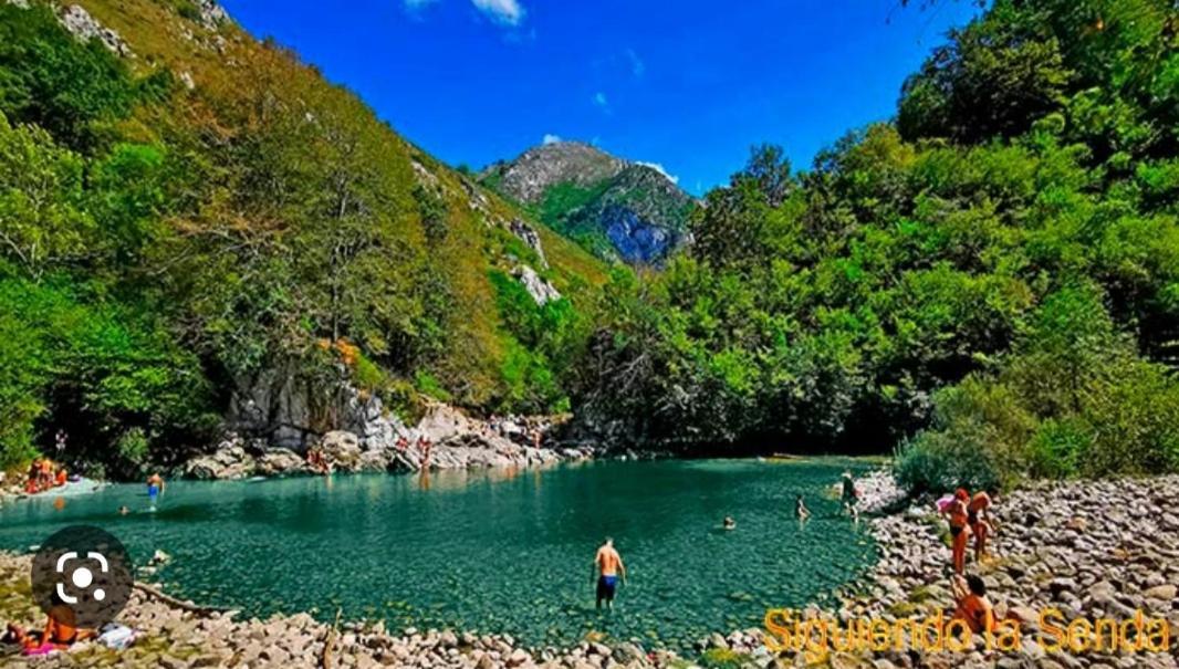 La Salmonera Cangas De Onis Caño Exteriör bild