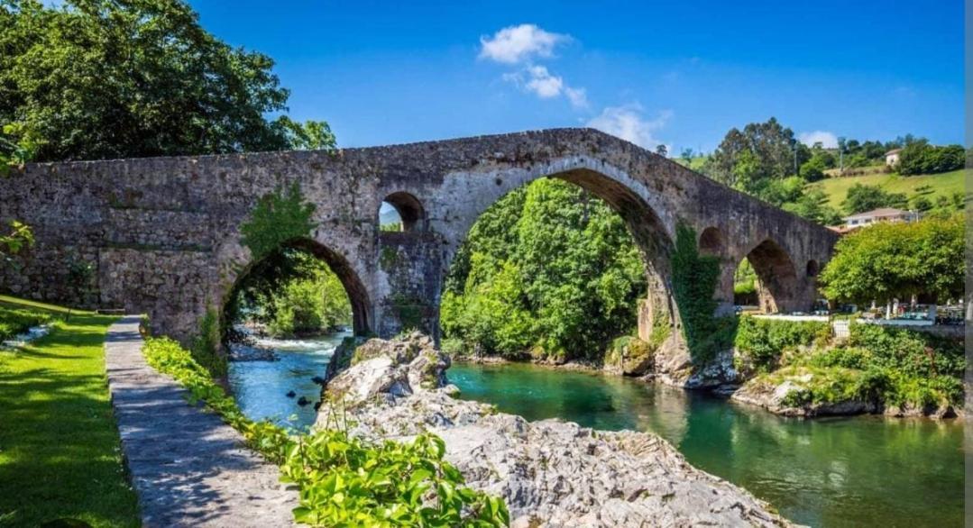 La Salmonera Cangas De Onis Caño Exteriör bild